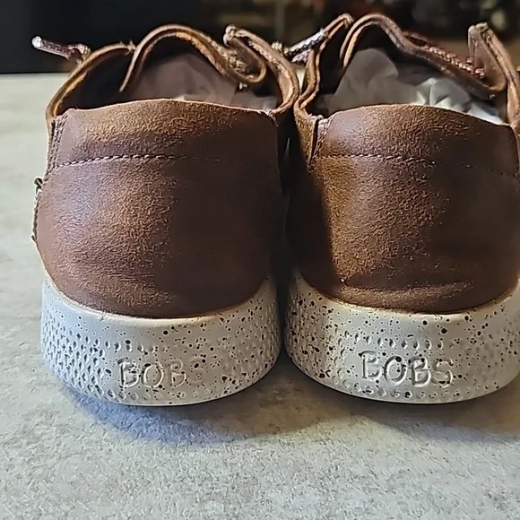 Skechers Bobs Skipper-Sandbar Social Slip On Women’s Size 9.5 Brown - Picture 4 of 13